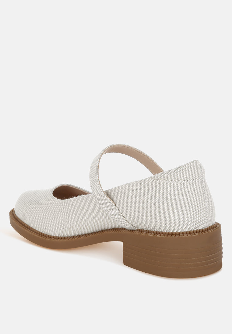 canvas mary jane shoes by ruw#color_beige