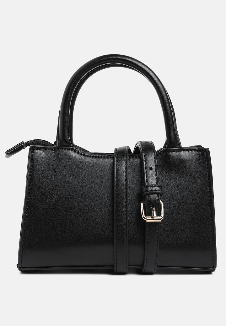 big bow detail mini handbag by ruw#color_black