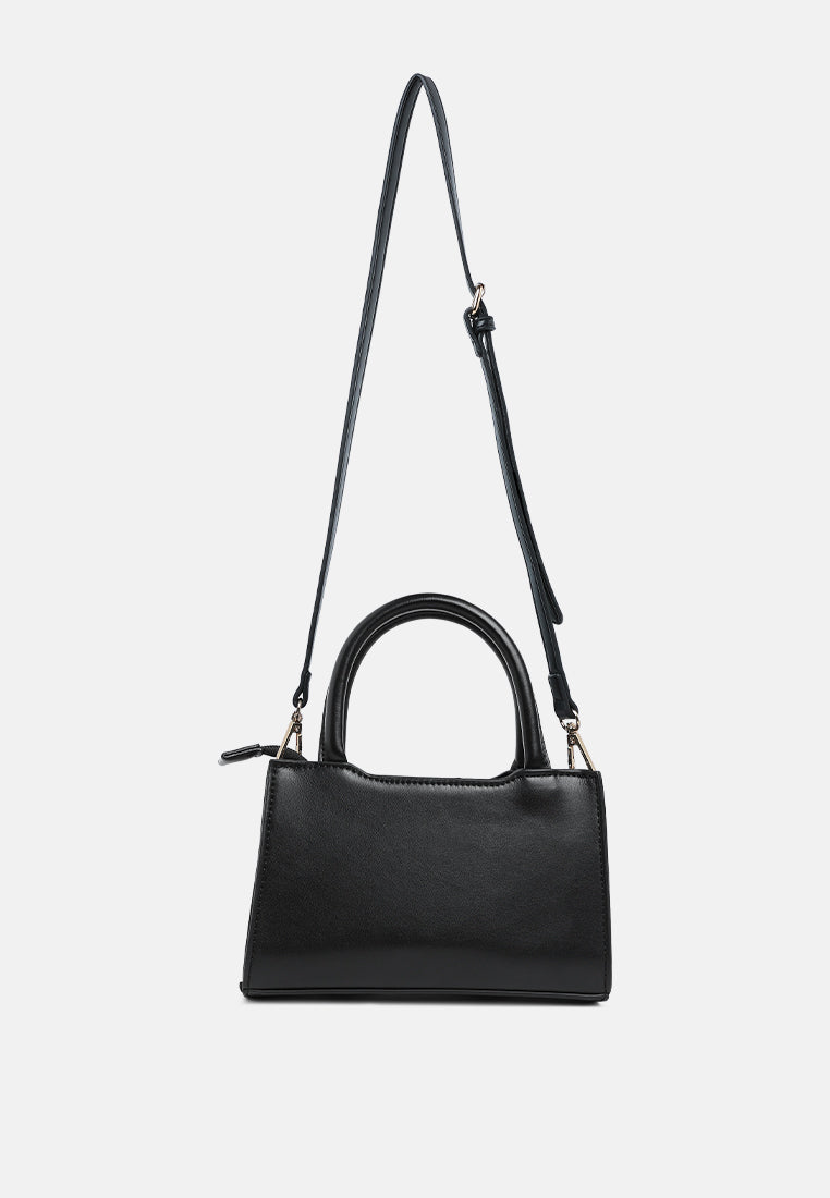 big bow detail mini handbag by ruw#color_black