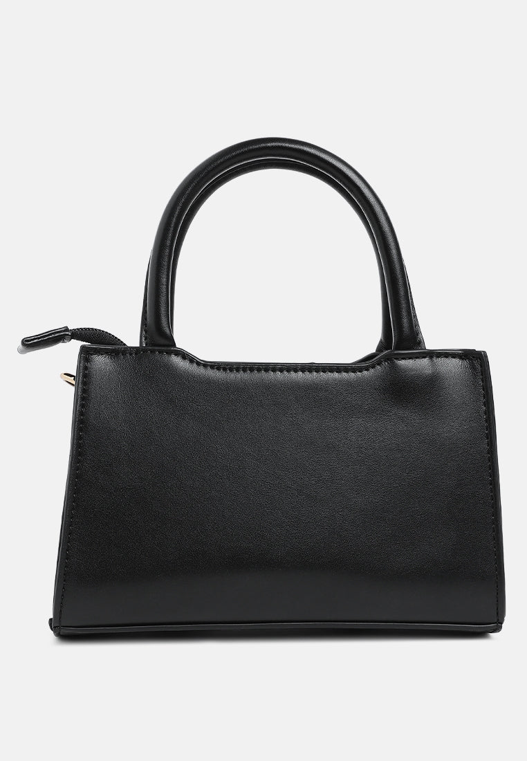 big bow detail mini handbag by ruw#color_black