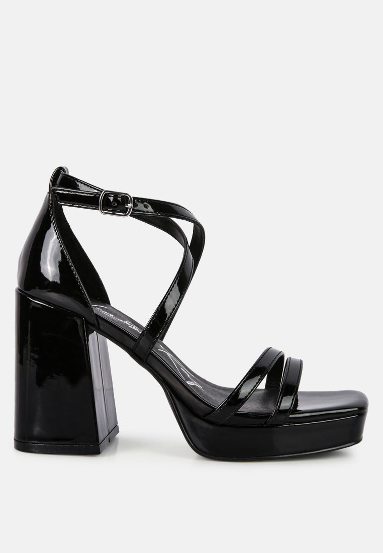 black block heeled platform sandals#color_black