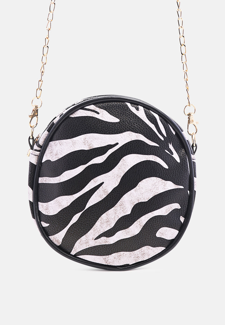 animal print canteen bag#color_black