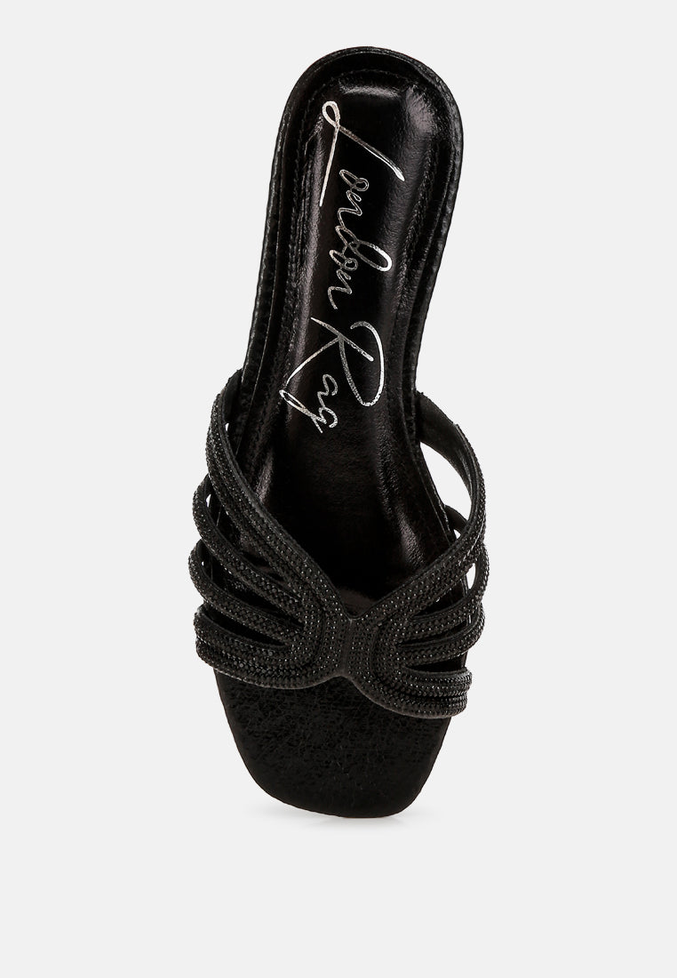 dindy rhinestone cut out flats#color_black