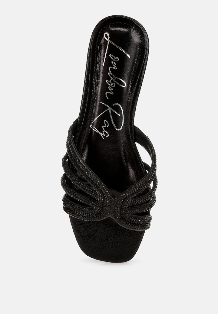dindy rhinestone cut out flats#color_black