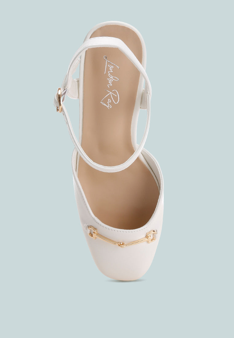 blitz close toe buckled sandals#color_white-faux-leather