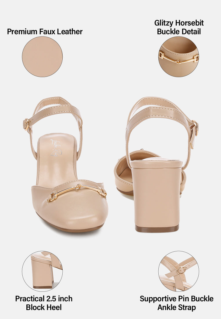 blitz close toe buckled sandals#color_beige-faux-leather