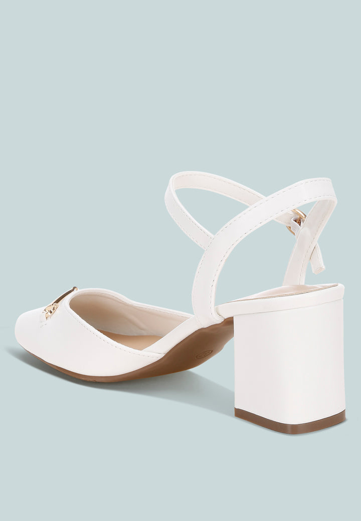 blitz close toe buckled sandals#color_white-faux-leather