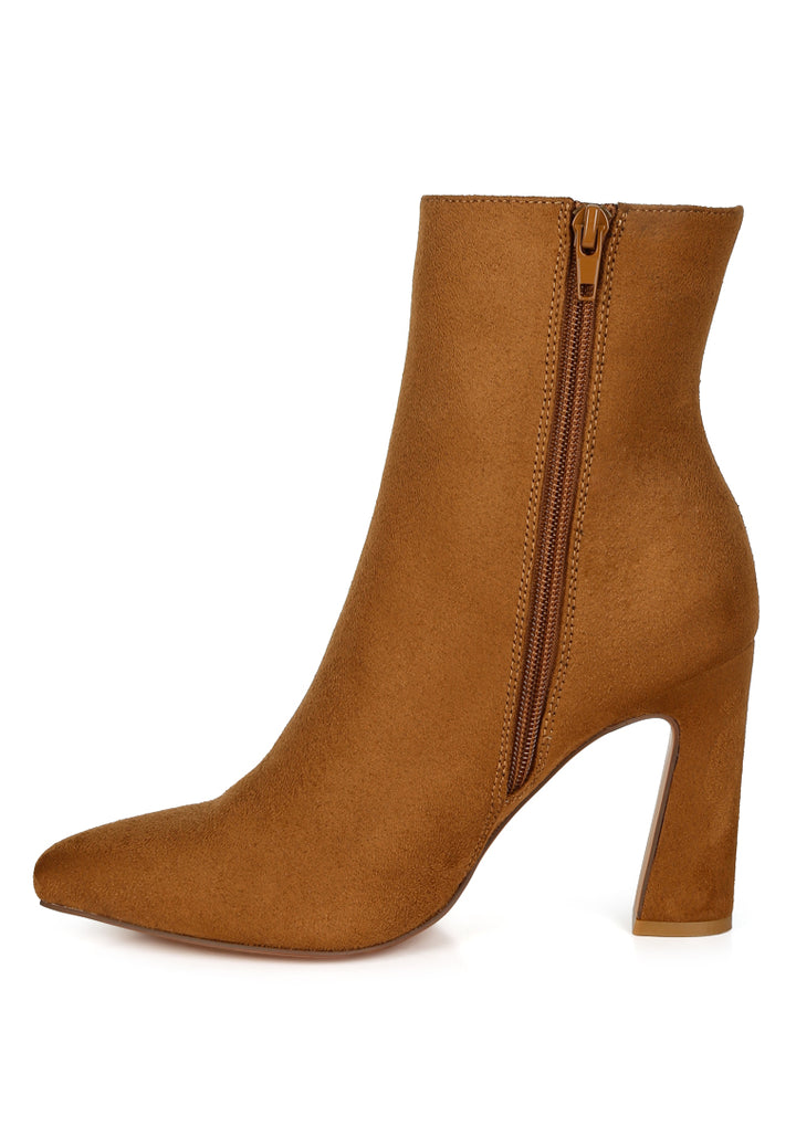 block heeled ankle boots by ruw#color_tan