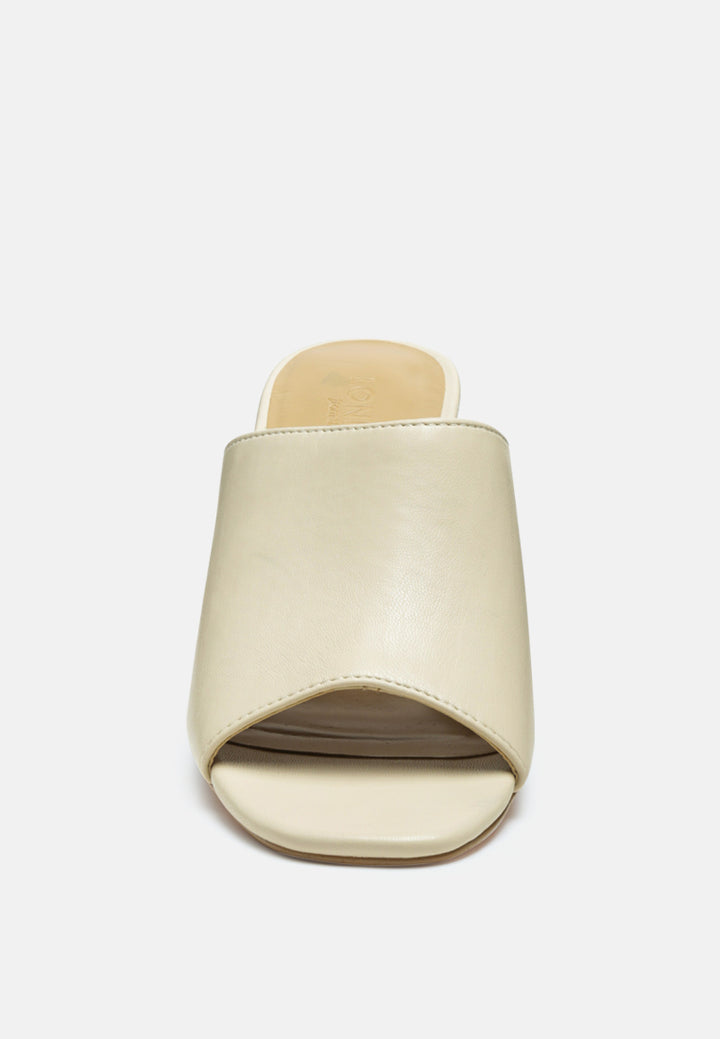 block heeled slides#color_beige