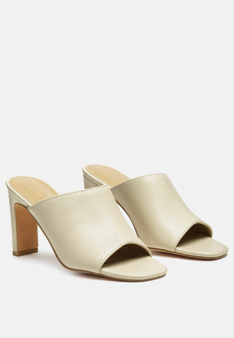 block heeled slides#color_beige