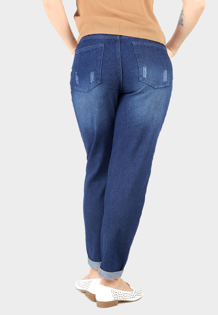 Blue Boyfriend Fit Denim#color_blue
