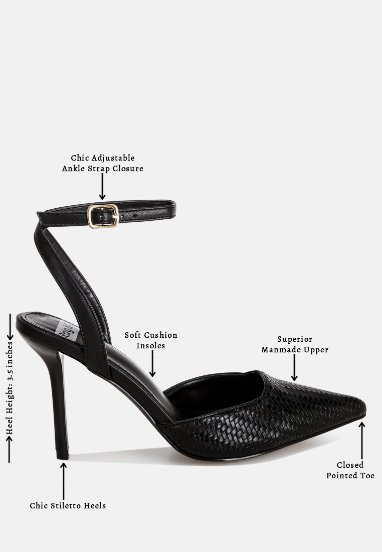 boxwood supportive ankle strap heel sandals#color_black-smooth