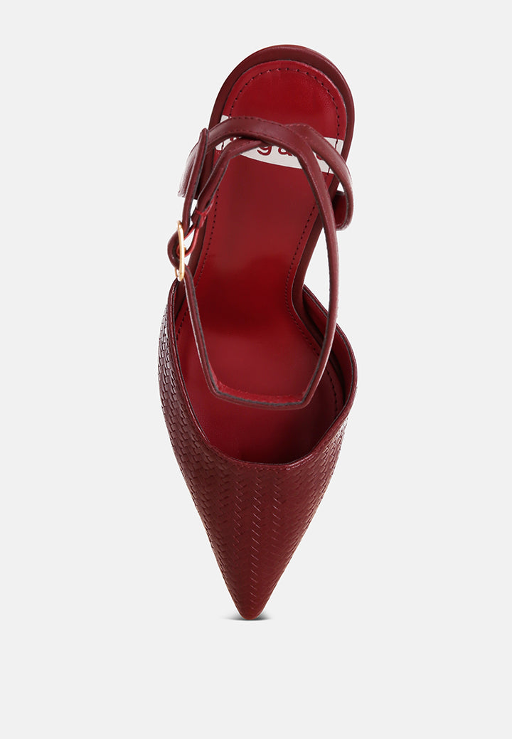 boxwood supportive ankle strap heel sandals#color_burgundy-smooth