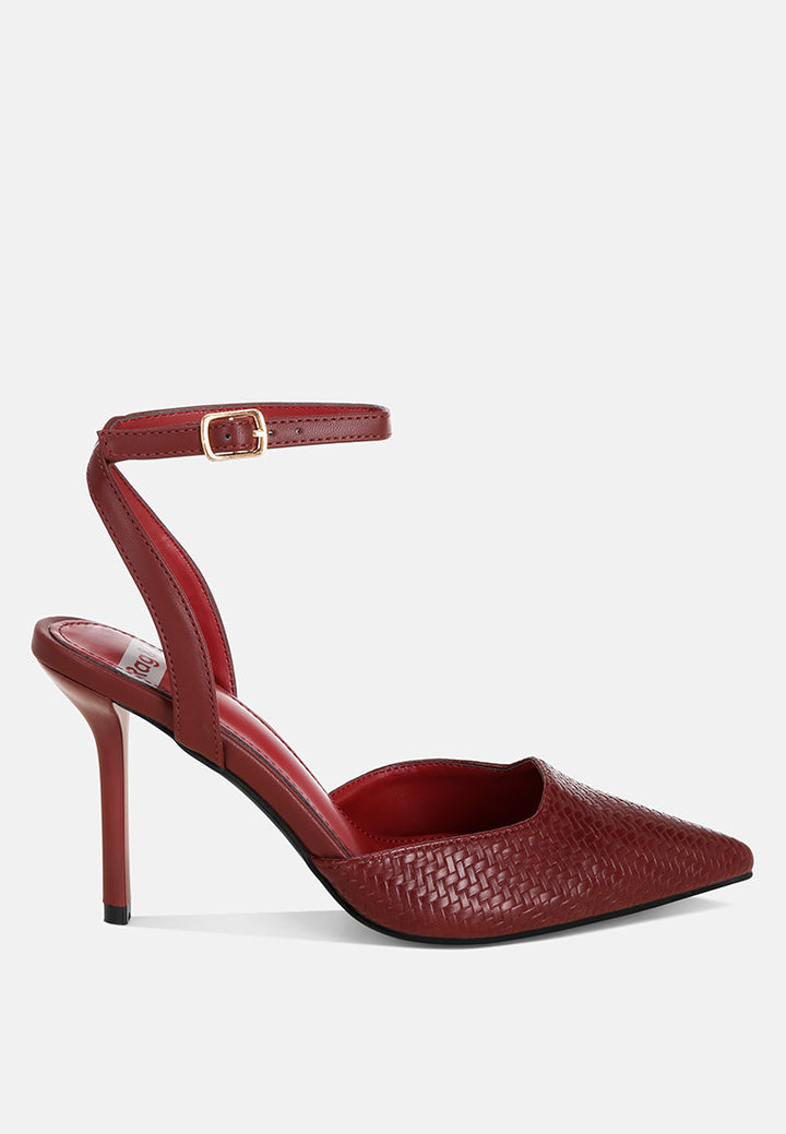 boxwood supportive ankle strap heel sandals#color_burgundy-smooth