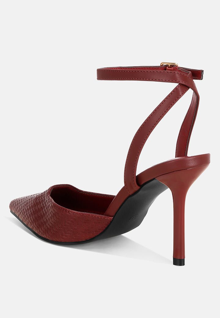 boxwood supportive ankle strap heel sandals#color_burgundy-smooth
