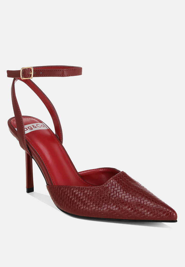 boxwood supportive ankle strap heel sandals#color_burgundy-smooth