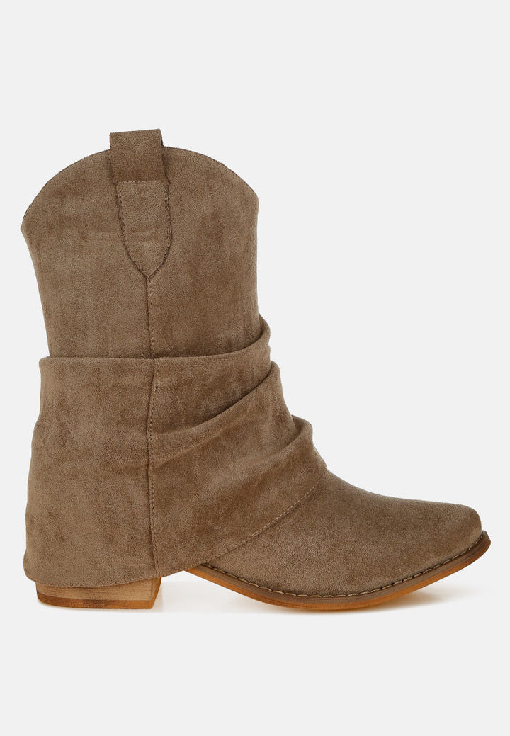 slouchy calf boots by ruw#color_taupe