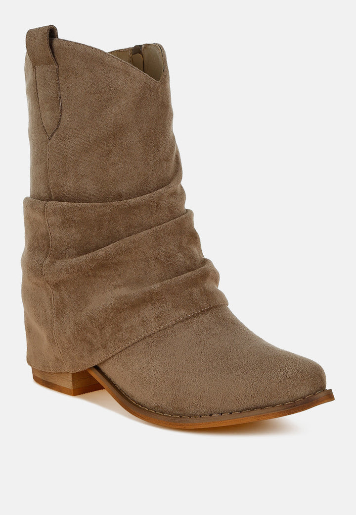 slouchy calf boots by ruw#color_taupe