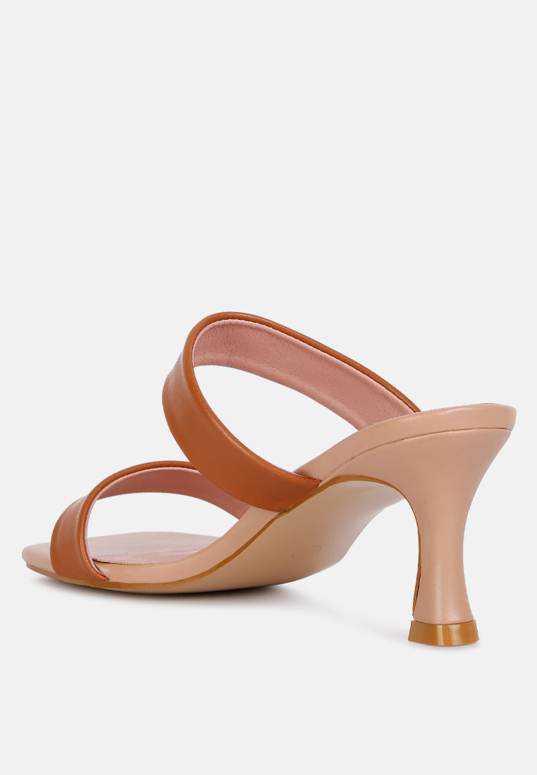 brown mid heel sandals#color_brown