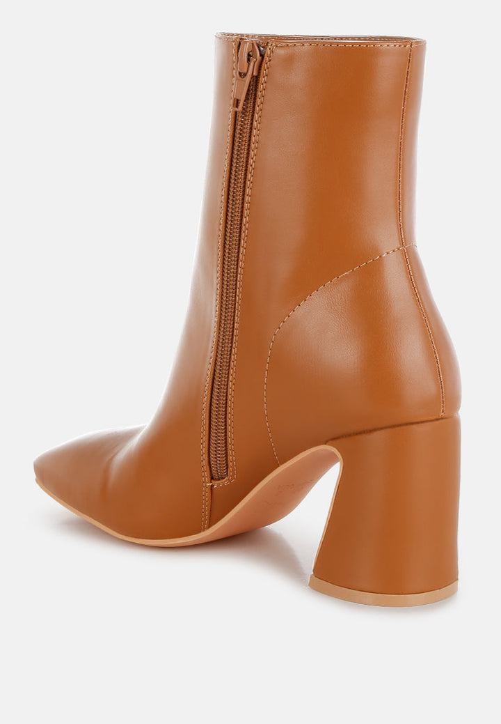 square toe ankle boots by ruw#color_tan