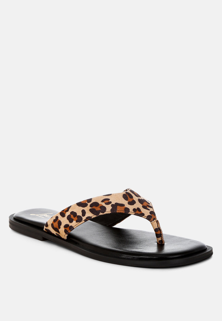 buchi animal print thong flats#color_leopard-suede