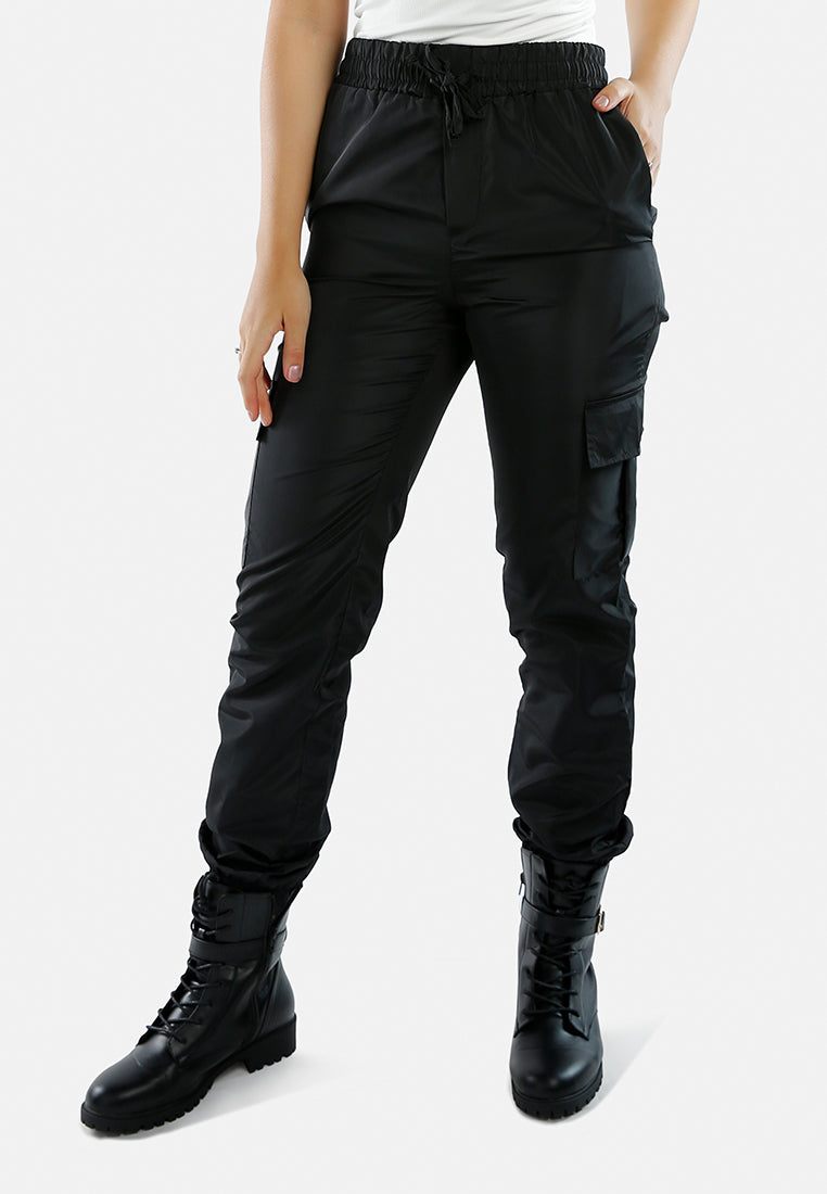 high waist casual trousers by ruw#color_black