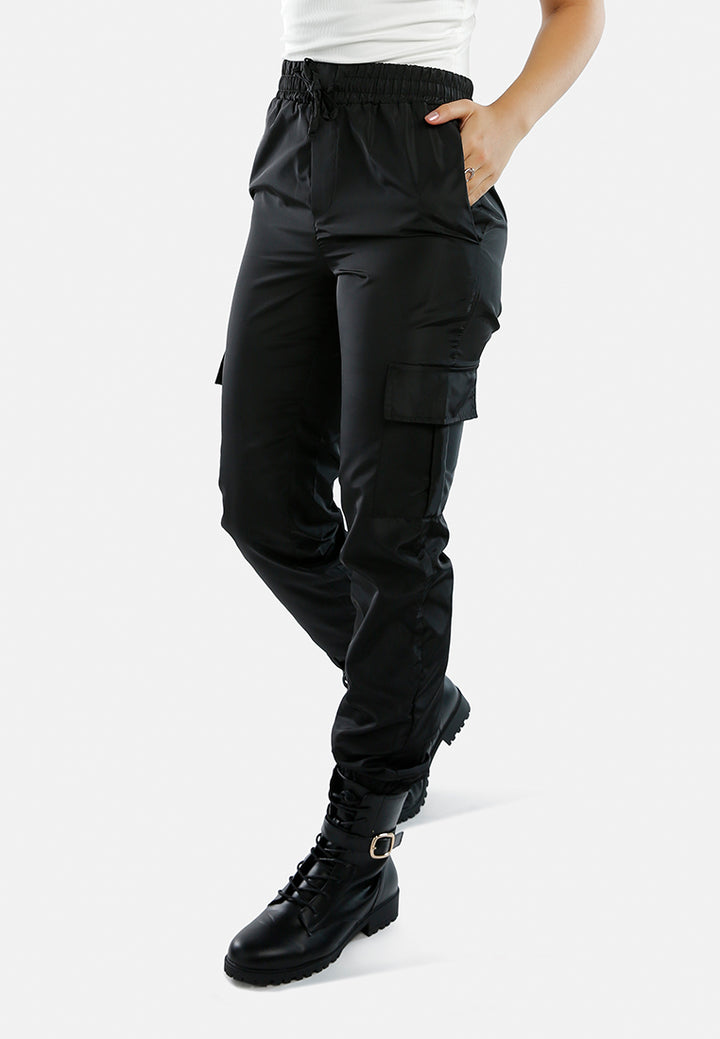 high waist casual trousers by ruw#color_black