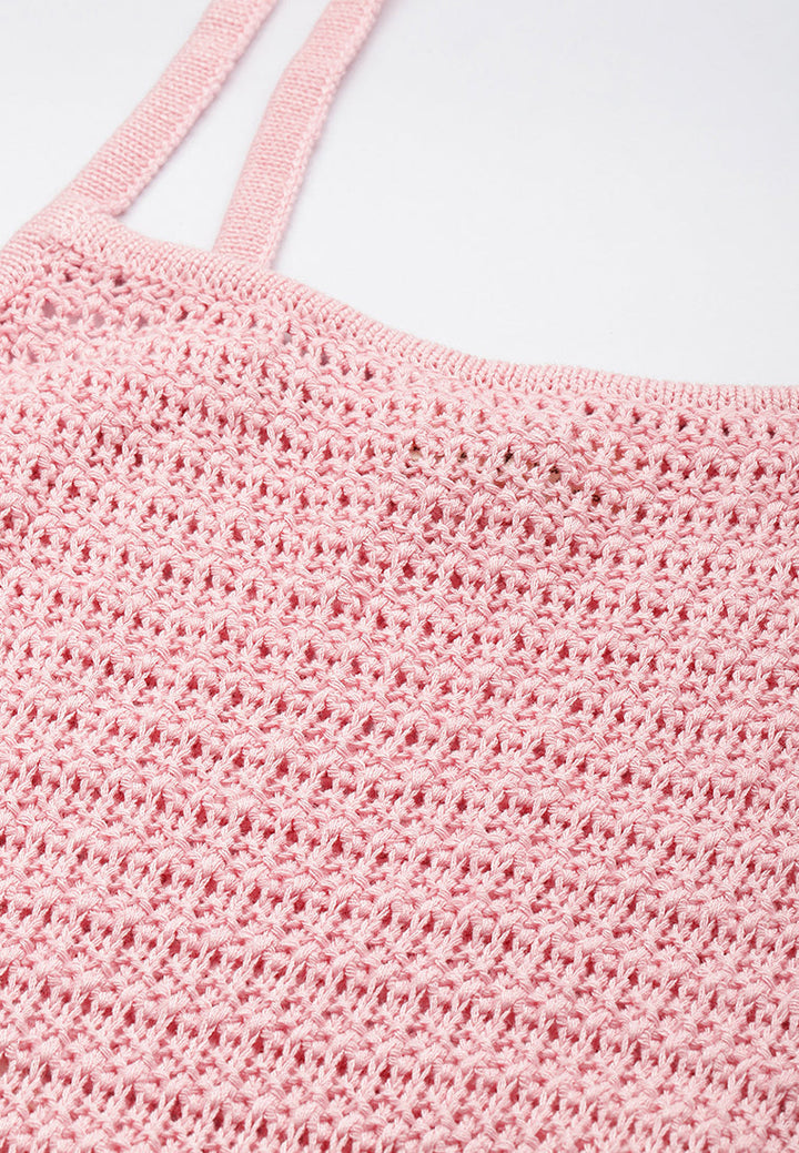 straight side slit dress by ruw#color_pink