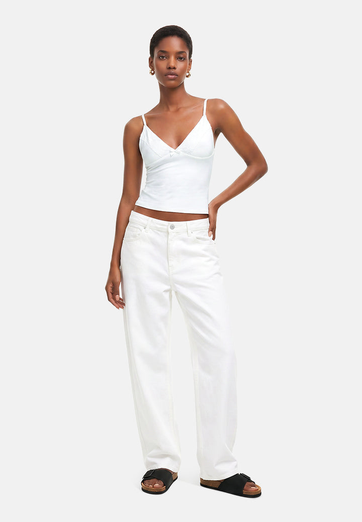 lace detail slip top#color_white