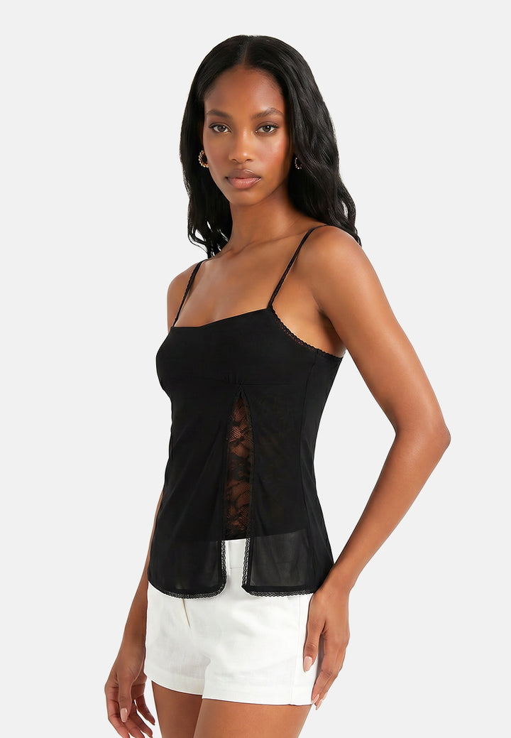 slit detail slip top#color_black