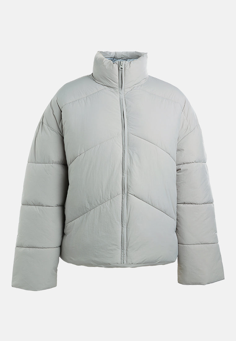 zip-up cropped bomber jacket#color_ice-grey