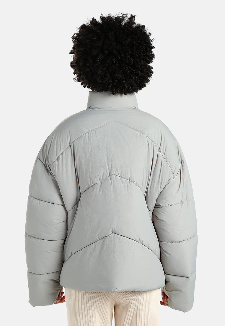 zip-up cropped bomber jacket#color_ice-grey