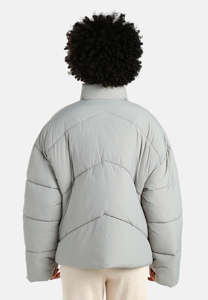 zip-up cropped bomber jacket#color_ice-grey