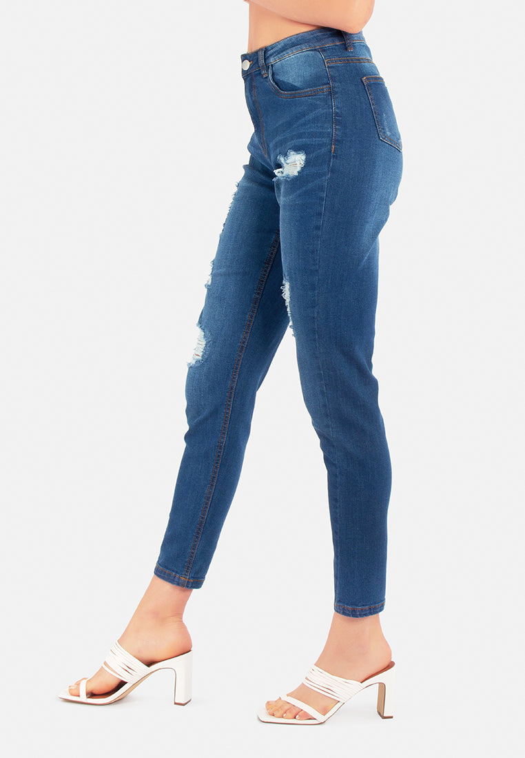 mid skinny ripped jeans pants#color_mid-blue