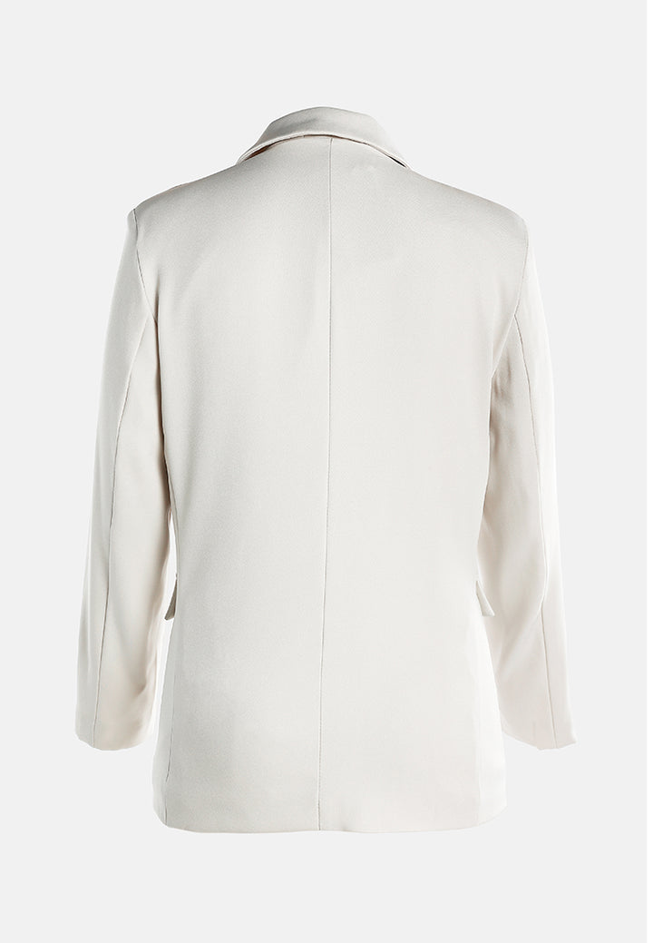 single-breasted solid blazer by ruw#color_silver-grey