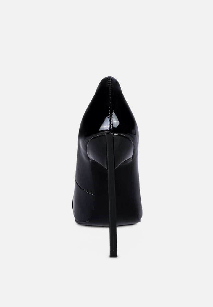 cocktail buckle embellished stiletto pump shoes by ruw#color_black