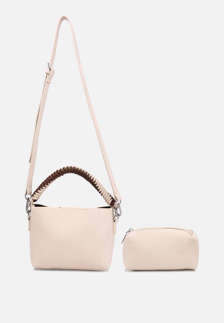 cable cord strap mini bag by ruw#color_off-white