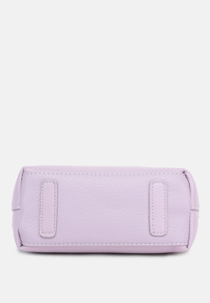 cable cord strap mini bag by ruw#color_purple