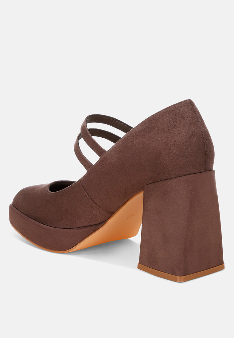 cabota dual buckle chunky heel sandals#color_taupe-suede