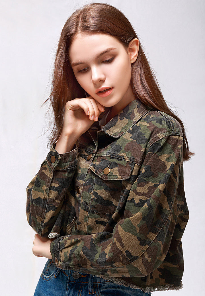 crop jacket#color_camouflage