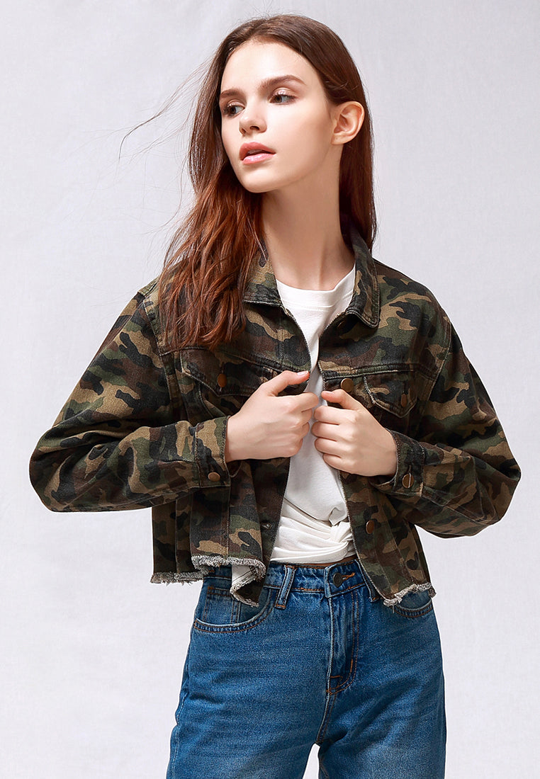 crop jacket#color_camouflage