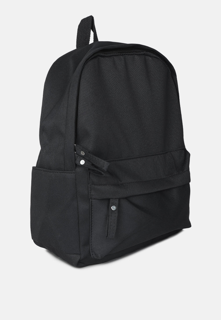 casual backpack#color_black