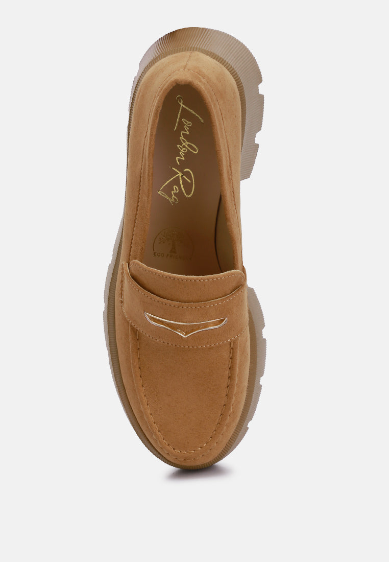 chunky loafers by ruw#color_tan