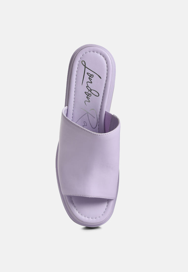 chunky slip on platforms by ruw#color_lilac