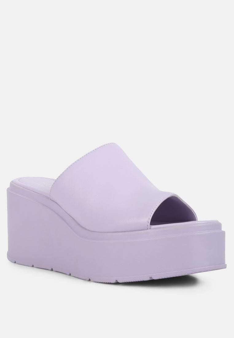 chunky slip on platforms by ruw#color_lilac