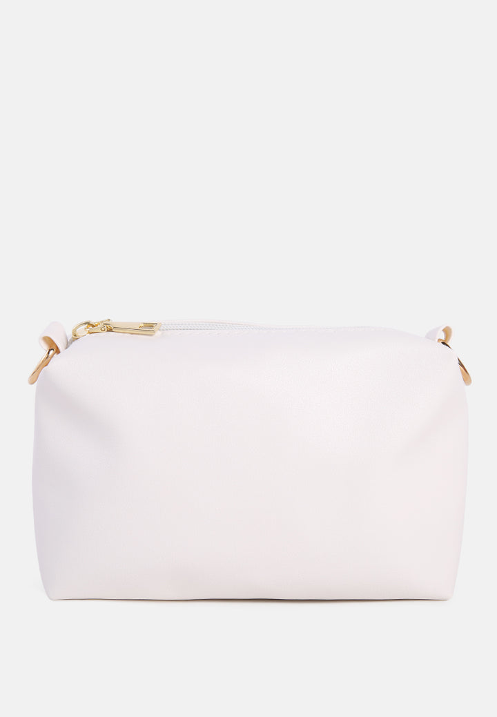 white clear handbag with pouch#color_white