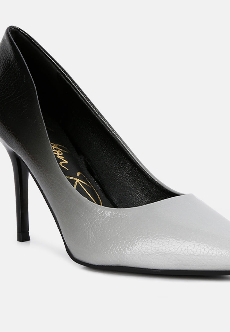 daddario ombre mid heel pumps#color_black