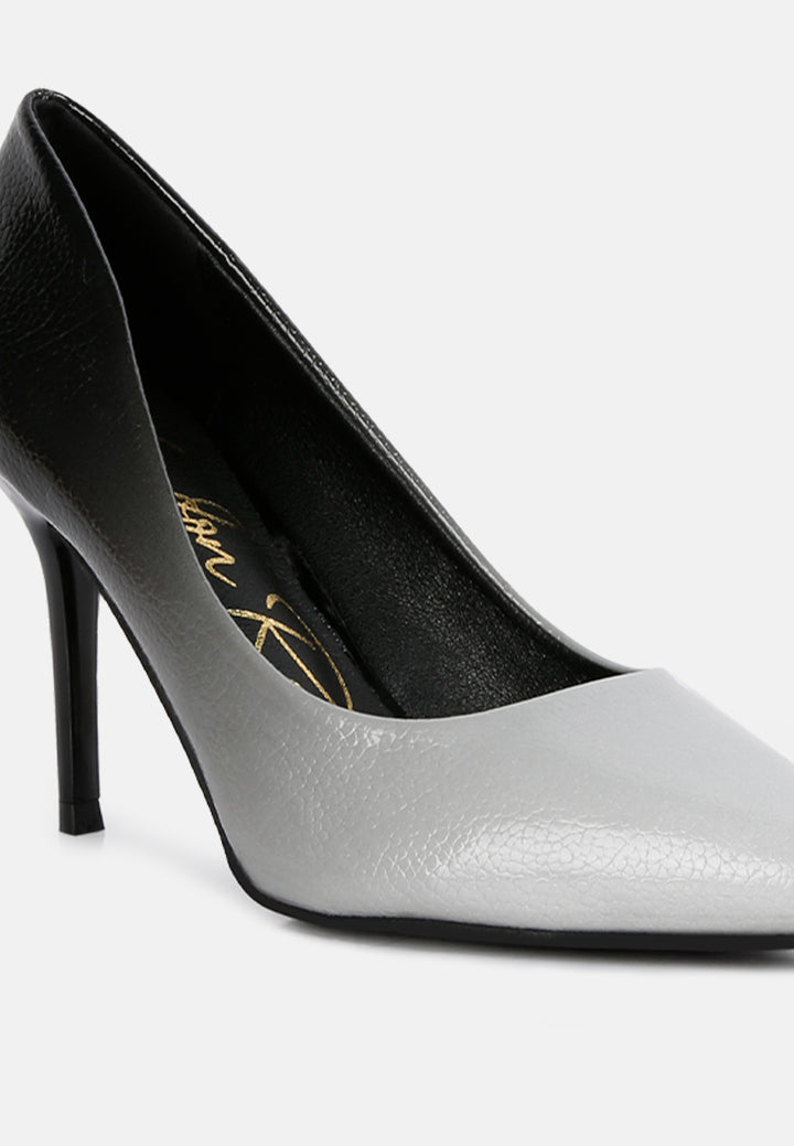 daddario ombre mid heel pumps#color_black