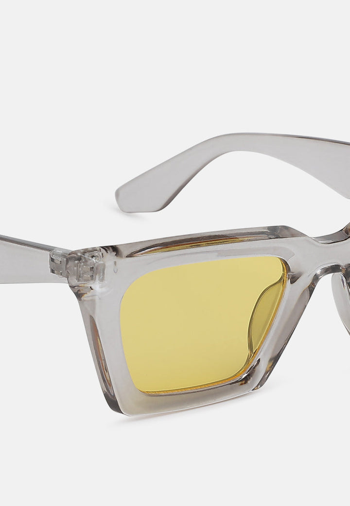 full rim wayfarer sunglasses by ruw#color_grey-yellow