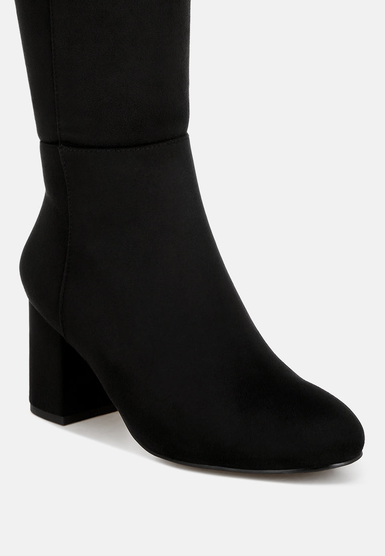 Celina Foldover Long Boots#color_black-suede